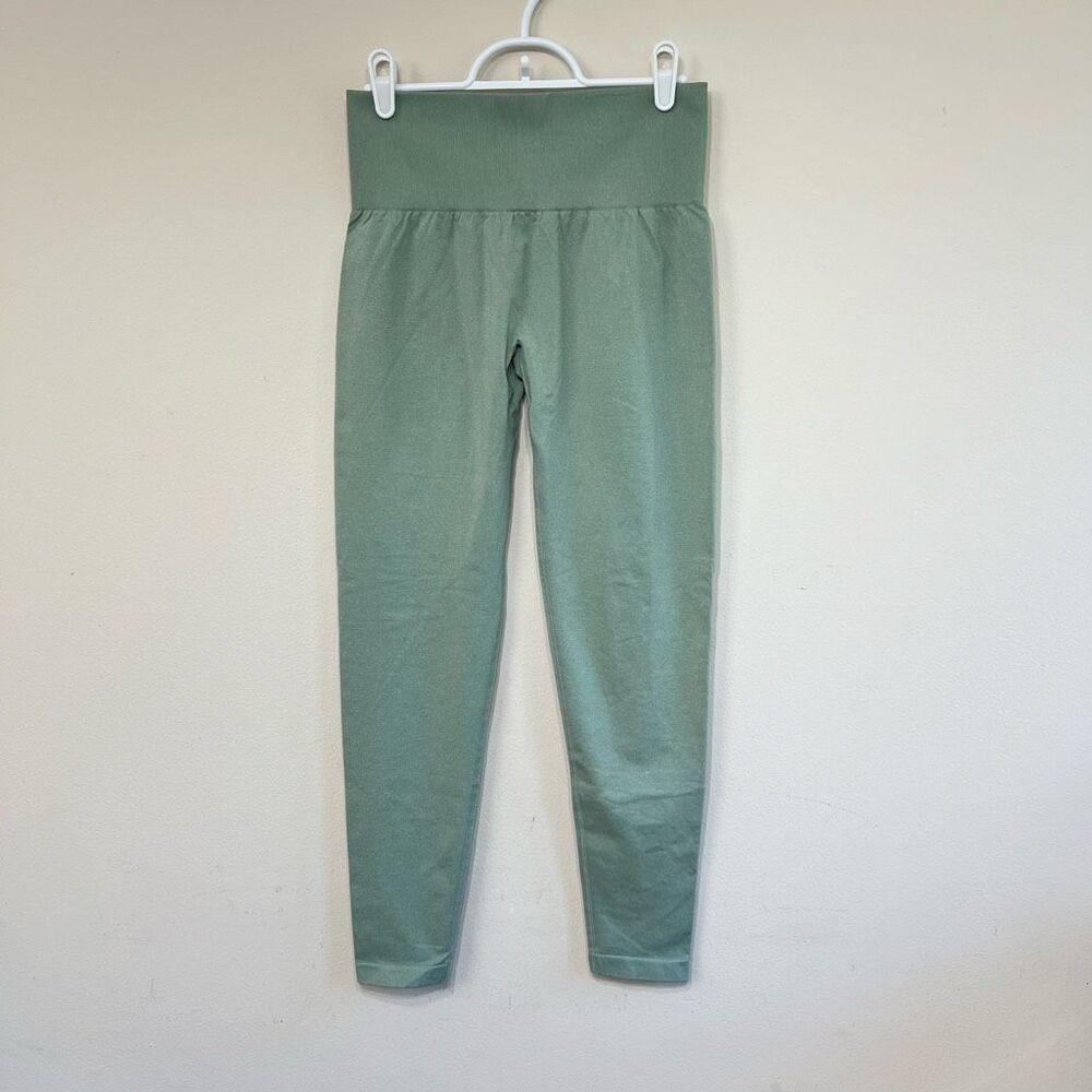 NVGTN Green Seamless NV Leggings High Rise Medium women